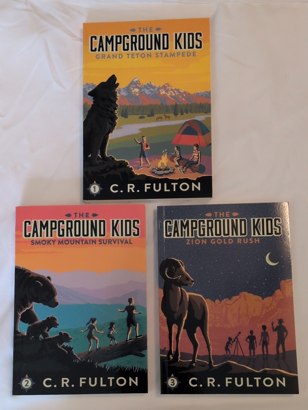 The Campground Kids books 1-3